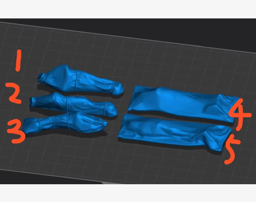 3D Printing 1/72 World War II German BODY BAG 5 Person Model Unpainted - Picture 1 of 7