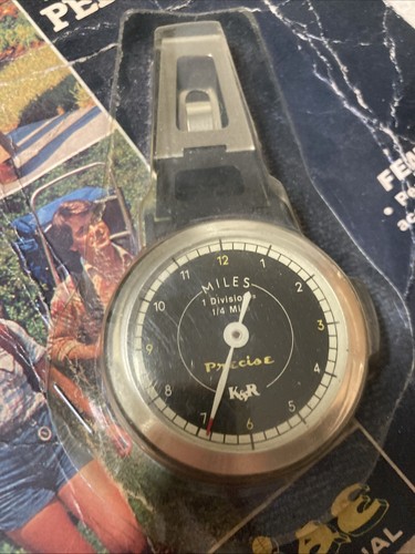 Vintage K&R Precise International Pedometer Clip-on Walking Hiking New NOS - Picture 2 of 5