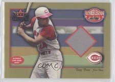 2002 Fleer Fall Classic October Legends Materials Tony Perez HOF