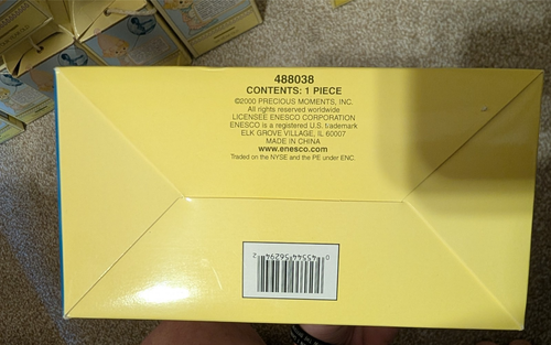 Precious Moments Geburtstagszug Set 15 Teile Baby bis 13 Jahre + Clown in Boxen - Bild 23 von 24