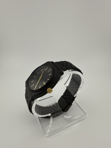 Nixon Time Teller Edelstahl schwarz/gold Uhr A045-1041 offene Box - Bild 2 von 9