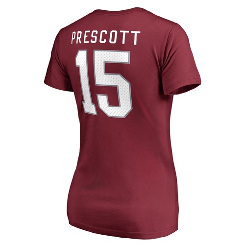 Damen Dak Prescott weinrot Mississippi State Bulldogs College Legends Name & - Bild 3 von 3