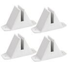  2 Count Garden Fence Holder Support Plastic Post Anchors Holders