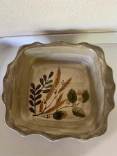 Home Trends Shadowwood Fall Foliage Square Scalloped Baking Dish - 2 Available