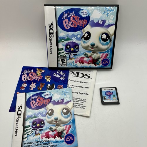 Lot Of 3 Littlest Pet Shop Nintendo DS Games CIB Jungle Winter Garden Tested - Picture 6 of 19