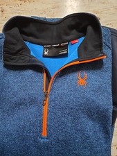 Men's Spyder Constant Quarter Zip Sweater Jacket Size XXL