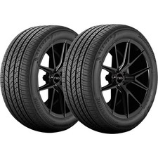 (QTY 2) 255/55R19 Bridgestone Alenza Sport A/S 107H SL Black Wall Tires