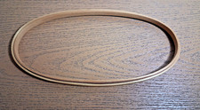 Vintage Duchess Oval Embroidery Hoop Wooden 12 x 6 Inches Felt Lined