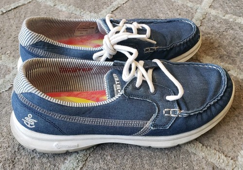 Skechers Goga Max Damen Bootsschuhe Größe 7