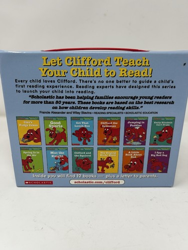Clifford Phonics Fun Reading Program – Pack 1 Boxed Set (12 Books) Scholastic - Picture 4 of 4