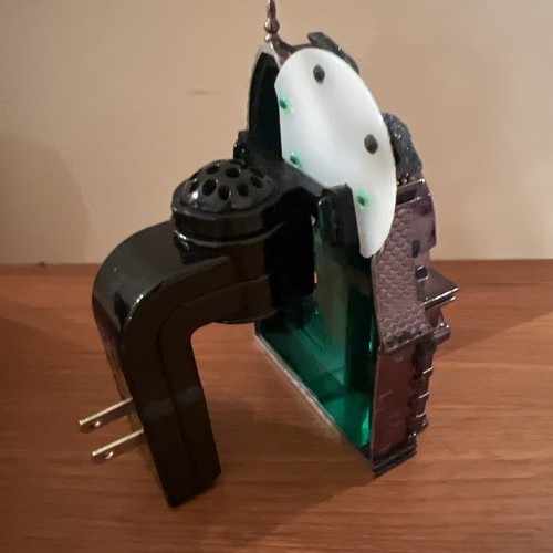 Bath And Body Works Wallflower Plug In Night Light Haunted House Halloween Cat - Imagen 7 de 8