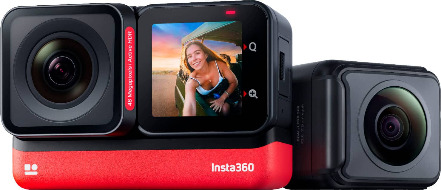 Экшн-камера Insta360 - ONE RS Twin Edition со сменным объективом - Мульти
