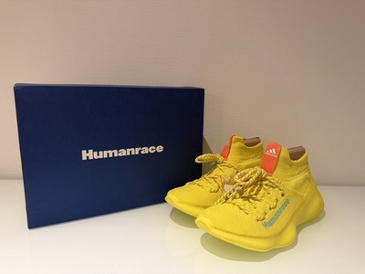 Pharell x adidas Human Race Sichona Shock Yellow GW4881 /US 8/ ungetragen / RAR
