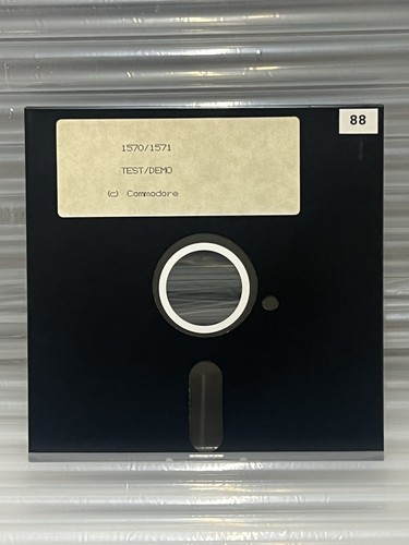 Commodore 64 Test Disk Software Commodore 1570 1571 Test Disk Vintage Computer