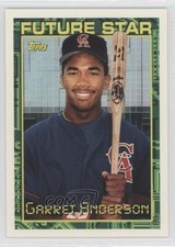 1994 Topps Future Star Garret Anderson #84 0f4