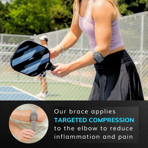 Court Comfort - Tennis Elbow Brace for Women and Men - Sports Elbow Support F... - Picture 5 of 7