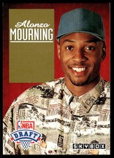 1992 SKYBOX ALONZO MOURNING DP2 MINT DRAFT PICKS RC BASKETBALL CHARLOTTE HORNETS