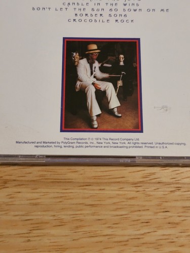 Greatest Hits by Elton John CD 1974 Good - Picture 4 of 6