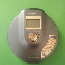 SONY Portable CD Player Walkman D-NE900 Blue - Working