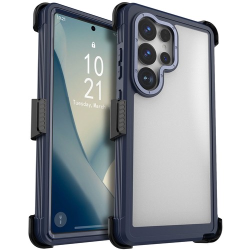 For Samsung Galaxy S25+ S24 Ultra Heavy Duty Clear Phone Case Cover / Belt Clip - Picture 38 of 87