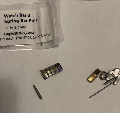 Random Watch Parts Batteries Bands Spring Bars Gaskets Etc - Picture 9 of 9