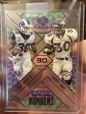2018 Panini Illusions - Matching Numbers Todd Gurley II, Terrell Davis 1/1