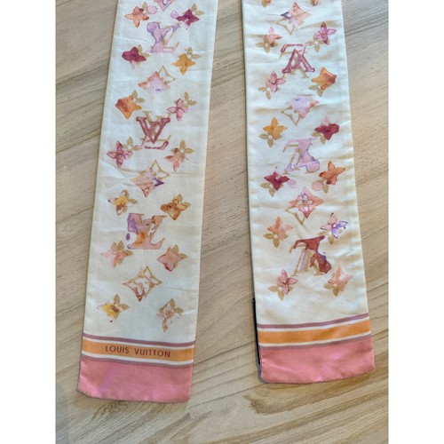 LV LOUIS VUITTON Richard Prince Watercolor Aquarelle Bandeau Scarf ULTRA RARE - Picture 8 of 14
