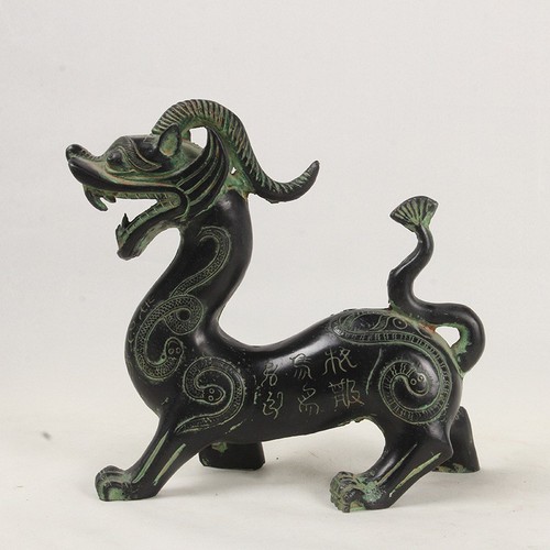 Pixiu antique bronze Handicraft Ornaments Decorative Ornaments - Picture 8 of 24