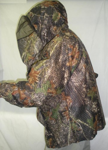 Shannon Outdoors BTX3-L Bug Tamer Plus Zippered Mosquito Parka Mossy Oak Large - Picture 3 of 5