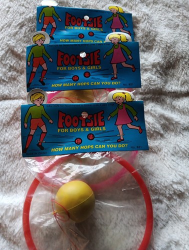 Footsie Skip Hop Toy For Boys & Girls Lot Of 3 No. 709 New Old Stock...original