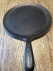 Vintage #9 Cast Iron 10-1/4 Inch Griddle Unmarked Possibly Wagner Made In USA