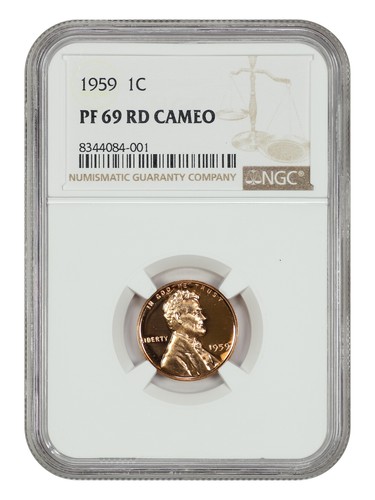 1959 1C NGC PR69RD CAM - Lincoln Cent (Modern)