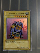 Yu-Gi-Oh! Garnecia Elefantis Metal Raiders MRD-125 1st ed Vintage Super LP
