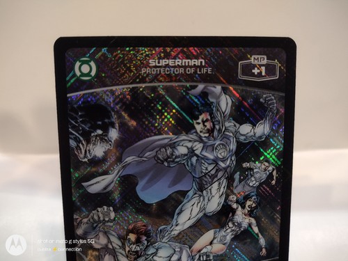 Superman protector of Life XR144-GL Marvel Panini MetaX White Lantern Cross Rare - Picture 3 of 4