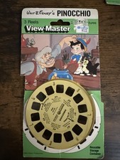 View-Master 1980's Walt Disney Productions PINOCCHIO View-Master