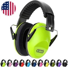 Ear Muffs for Noise Reduction: 27.4SNR Noise Cancelling Headphones for Kids Adul