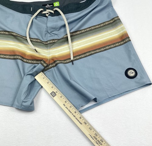 Quiksilver Men’s Size 38 Highline Surfsilk Boardshorts 8” Inseam Swim Surf - Picture 9 of 11