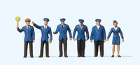 Preiser 14011 Bahnpersonal DB Figurenpackung HO NEU