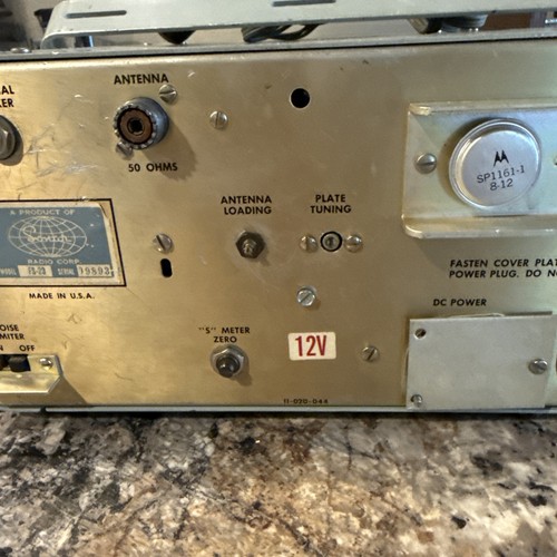 Vintage Sonar Model FS-23 CB Base Station UNTESTED For Parts/Repair ONLY 👀Pics - Picture 7 of 16