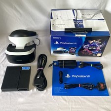 Sony PlayStation 4 Virtual Reality VR Headset Camera Bundle Boxed - PS4 PSVR