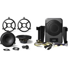 Alpine SPV-65X-WRA Front or Rear JK Speaker Upgrade Kit  PWE-S8-WRA 8" Compa...