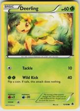 Pokemon Deerling 15/98 Emerging Powers Common card