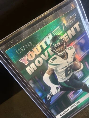 2022 PRESTIGE YOUTH MOVEMENT #14 ELIJAH MOORE 125/249 Green Pack Fresh New Mint - Image 3 of 4