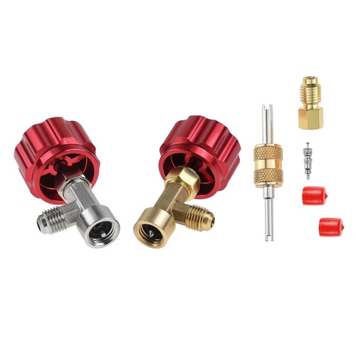 R134A Can Tap Valve Self-Sealing & Puncture Style With Adapter A/C Accessories - Picture 4 of 12