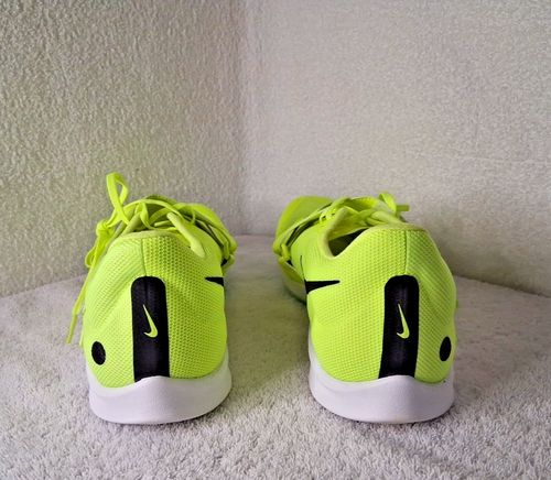 Scarpe da pista Nike Zoom Rival Jump da uomo taglia 11,5 Volt come nuove in schiuma NO SPIKES DR2756-700 - Foto 7 di 8