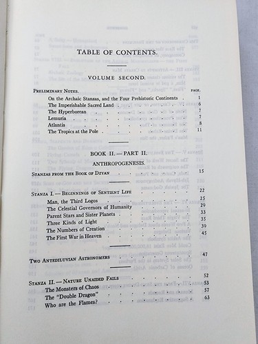 THE SECRET DOCTRINE by H. P. Blavatsky, Vol 2 Anthropogenesis (1963) *VERY GOOD* - Picture 11 of 20