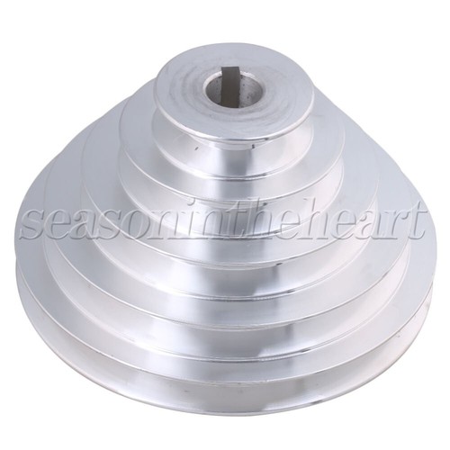 Aluminum 19mm Bore Outter Dia 54-150mm 5 Step A Type V-Belt Pagoda Pulley Belt - Picture 4 of 6