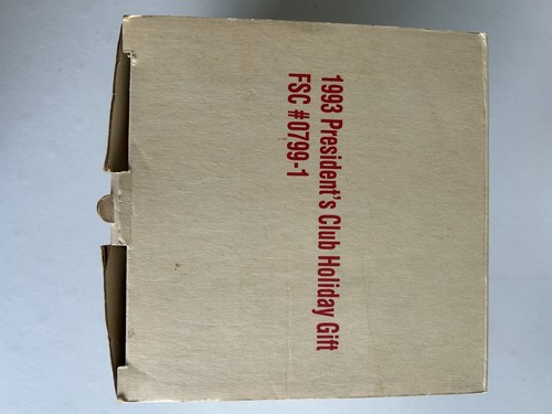 Avon Happy Holidays Hurricane Kerzenhalter 1996 Vintage geätzt Schlitten Pferd - Bild 10 von 11