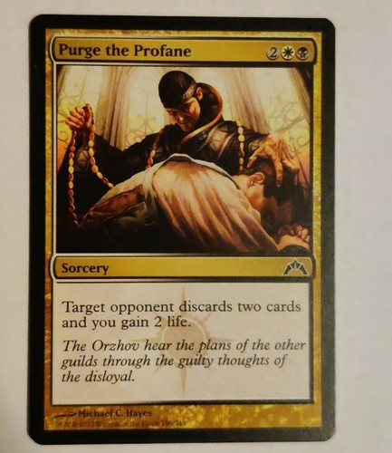 MTG Purge the Profane Gatecrash 190 Regular Common magic the gathering - Picture 1 of 2