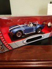 Road Signature 1964 Shelby Cobra 427 S/C 1:18 Scale Diecast Model Car Blue 92058